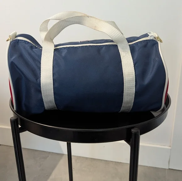 Vintage 1984 LA Olympics Levi Strauss Gym Duffel Bag Retro Travel Bag - Picture 7 of 13